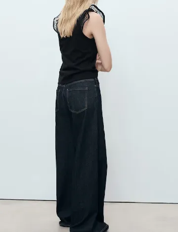 Bluza Mango, negru