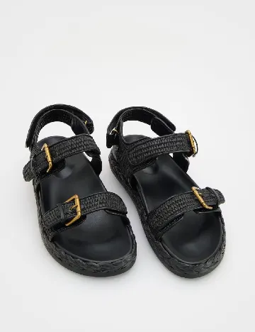 Sandale Reserved, negru