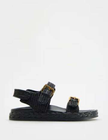 Sandale Reserved, negru