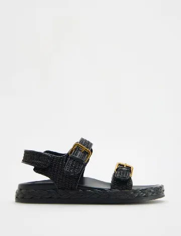 Sandale Reserved, negru