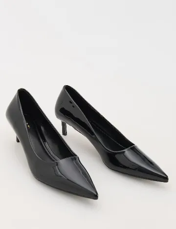 Pantofi Reserved, negru