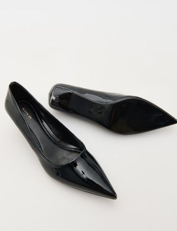 Pantofi Reserved, negru