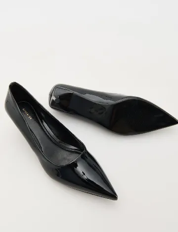 Pantofi Reserved, negru