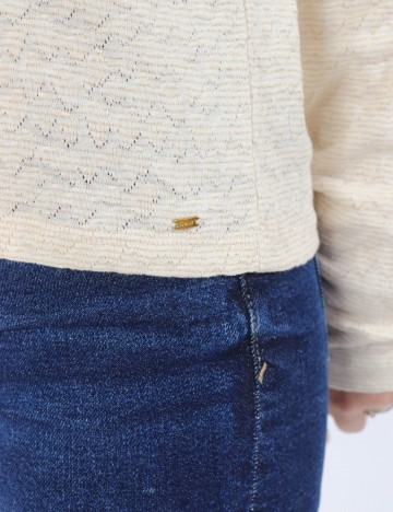 Bluza Only, crem