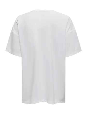 Tricou Oversize Only, alb