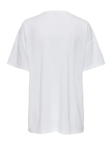 Tricou Oversize Only, alb