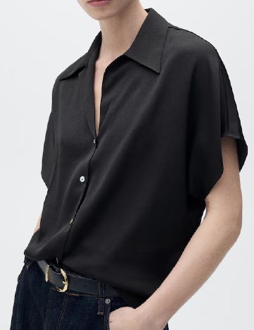 Camasa Mango, negru