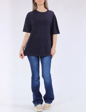 Tricou Only, bleumarin