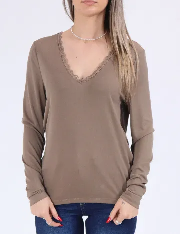 Bluza Only, maro