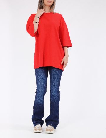 Tricou Oversize Only, rosu