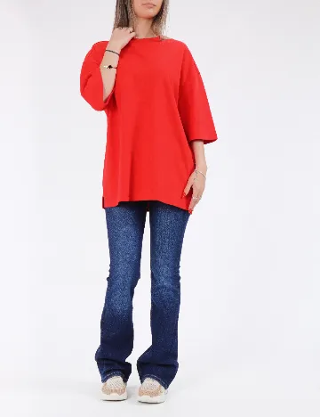 Tricou Oversize Only, rosu