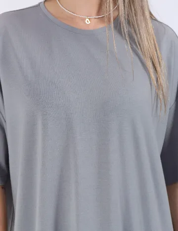 Tricou Oversize Only, gri