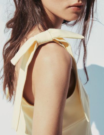 Top Zara, galben