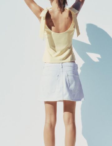 Top Zara, galben