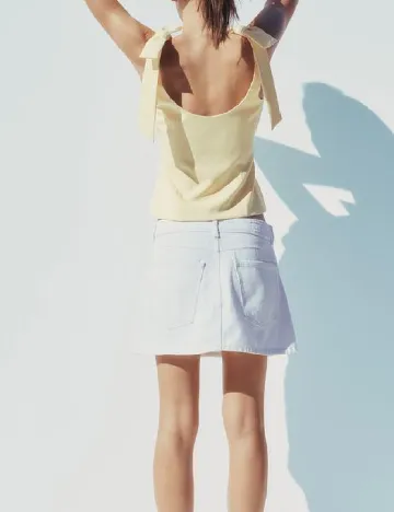 Top Zara, galben