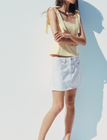 Top Zara, galben