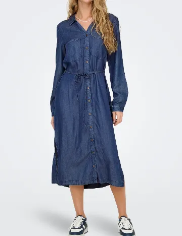 Rochie medie Only, albastru