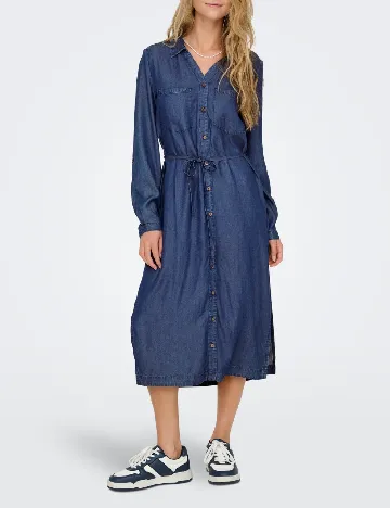 Rochie medie Only, albastru