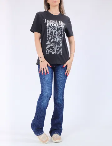 Tricou Only, negru