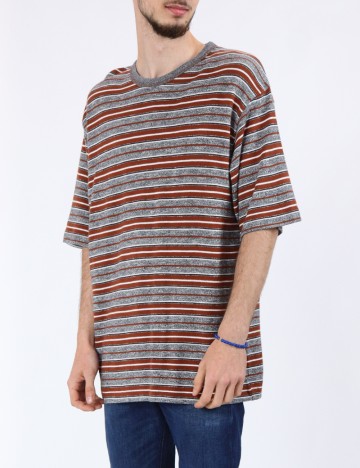 Tricou Jack&Jones, gri/maro