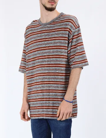 Tricou Jack&Jones, gri/maro