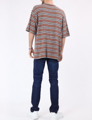 Tricou Jack&Jones, gri/maro