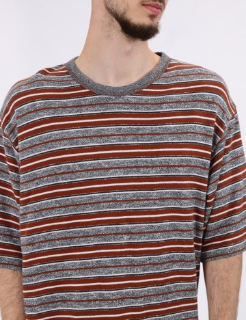 Tricou Jack&Jones, gri/maro