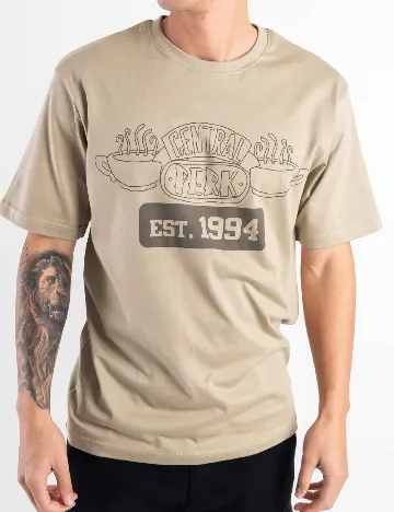 Tricou Only, bej