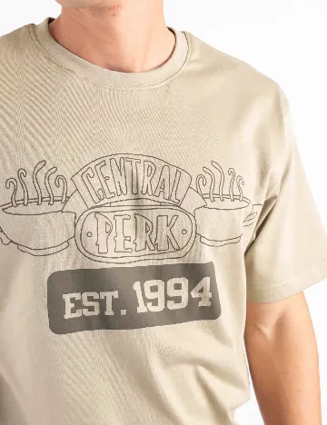 Tricou Only, bej