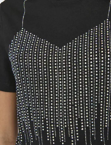 Tricou Only, negru
