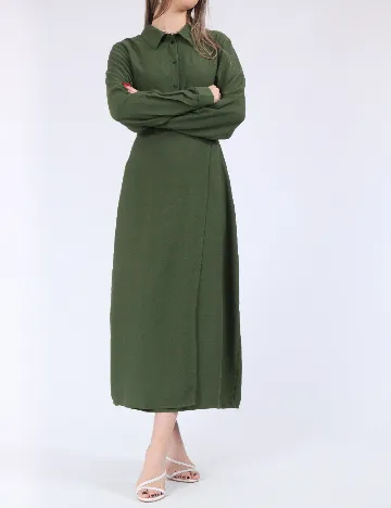 Rochie medie Only, verde
