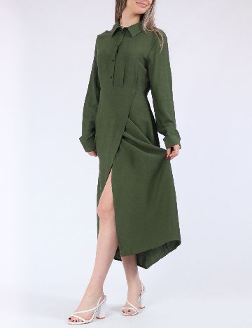 Rochie medie Only, verde