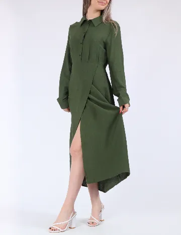 Rochie medie Only, verde
