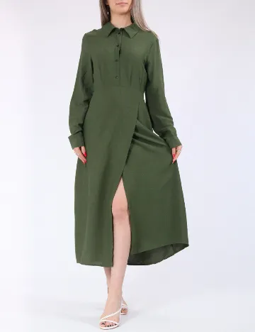 Rochie medie Only, verde
