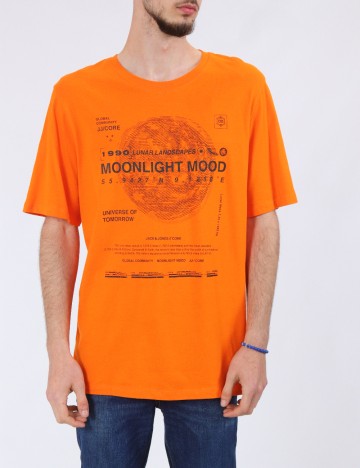 Tricou Jack&Jones, portocaliu