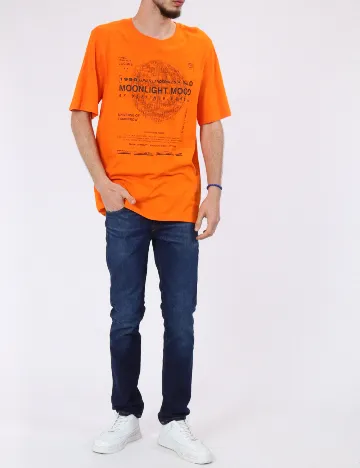 Tricou Jack&Jones, portocaliu