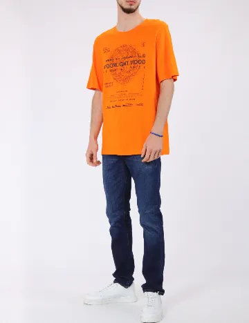 Tricou Jack&Jones, portocaliu