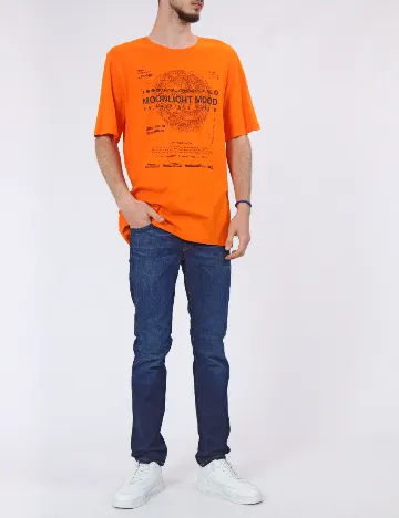 Tricou Jack&Jones, portocaliu