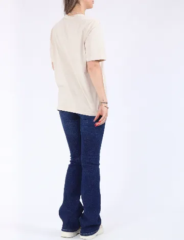 Tricou Only, bej