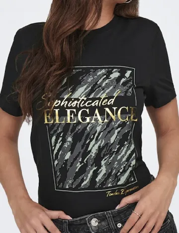 Tricou Only, negru