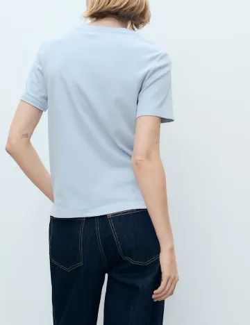 Tricou Mango, albastru