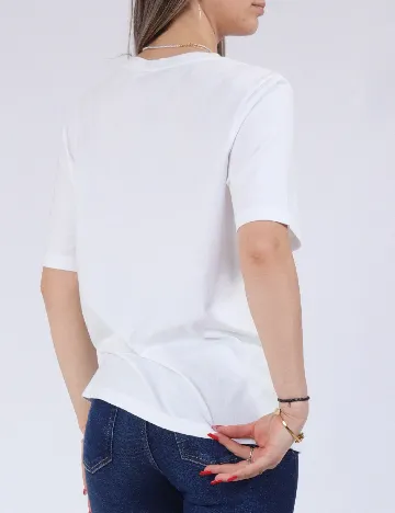 Tricou Only, alb