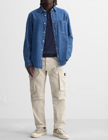 Pantaloni Zara, bej
