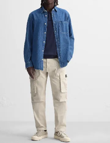 Pantaloni Zara, bej