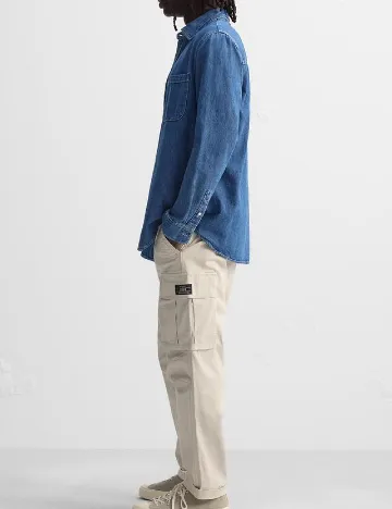 Pantaloni Zara, bej