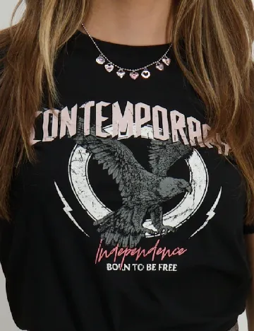 Tricou Only, negru