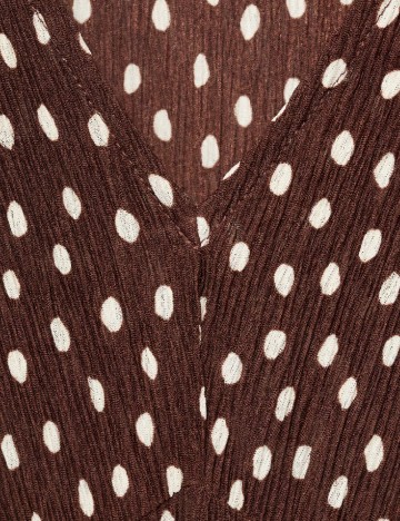 Rochie medie Mango, maro
