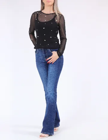 Bluza Only, negru Negru