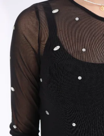 Bluza Only, negru Negru