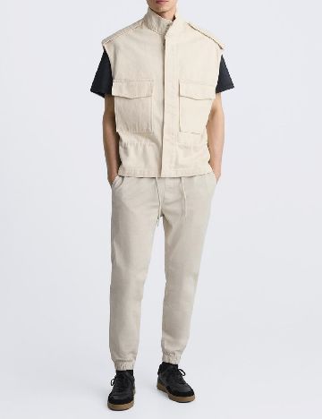 Pantaloni Zara, bej